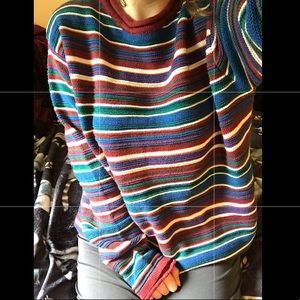 dollskill mutlicolored oversized sweater